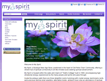 Tablet Screenshot of myspirit.com.au
